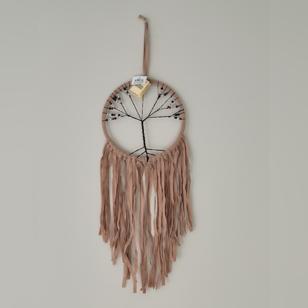 Tan Tree of Life Dreamcatcher